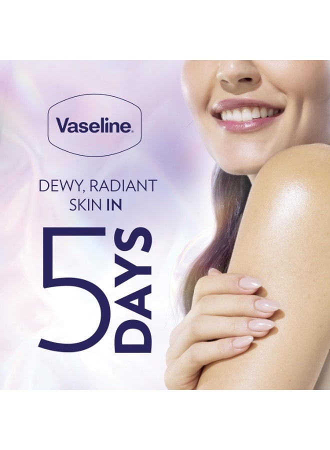 Vaseline Gluta-Hya Dewy Radiance Serum Burst Lotion Moisturiser – Body Lotion with GlutaGlow™, Niacinamide, Hyaluron & Antioxidants 10x Stronger Than Vitamin C*, For Radiant, Dewy Skin in 5 Days 200ml - Image 5